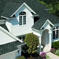 Asphalt roof installation